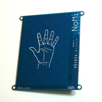 Touch sensitive PCB grid