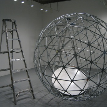 A geodesic sphere